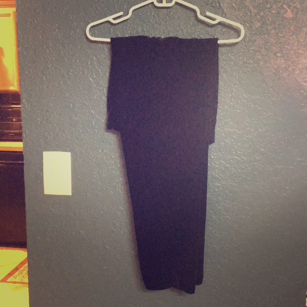 Timeless Black Velvet Cocktail pants